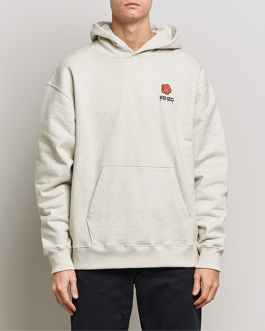 Herren | Pullover | KENZO | Boke Flower Hoodie Pale Grey
