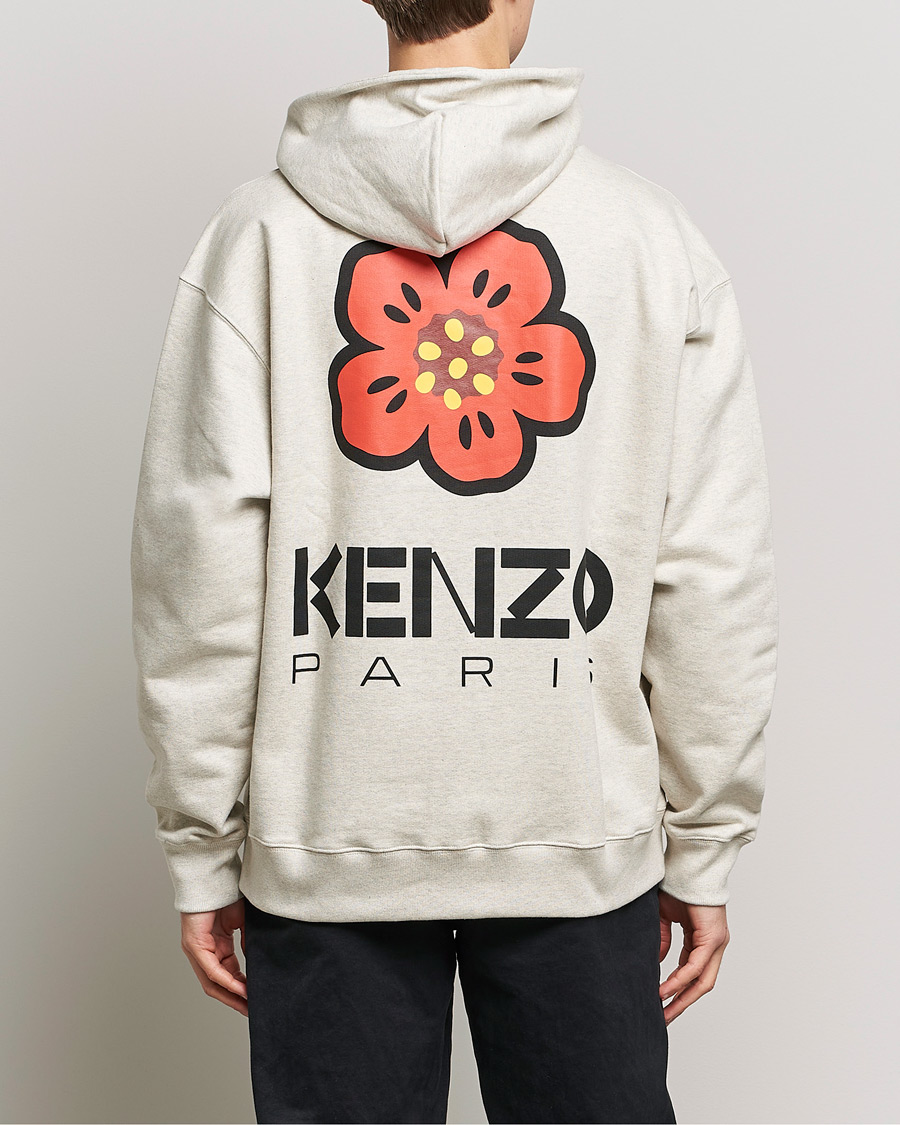 Herren | Pullover | KENZO | Boke Flower Hoodie Pale Grey