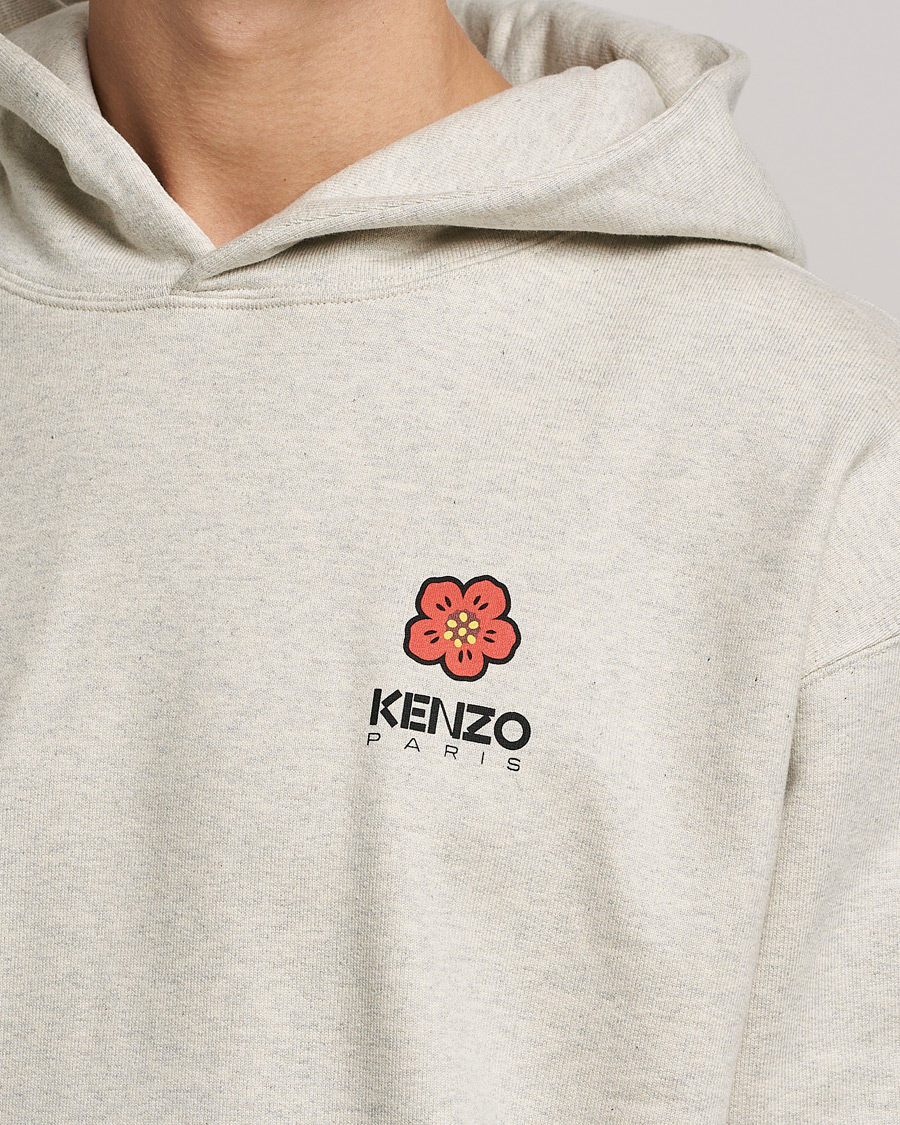 Herren | Pullover | KENZO | Boke Flower Hoodie Pale Grey