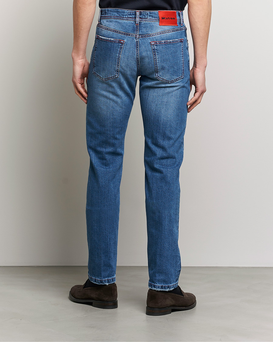 Herren | Jeans | Kiton | Kurabo Denim Jeans Light Indigo