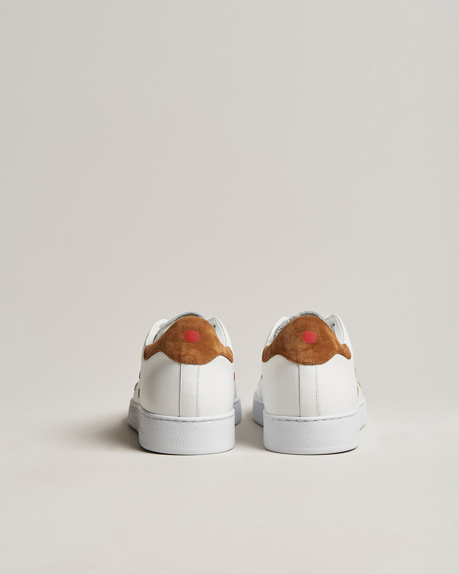 Herren | Kiton Plain Sneakers White Calf | Kiton | Plain Sneakers White Calf