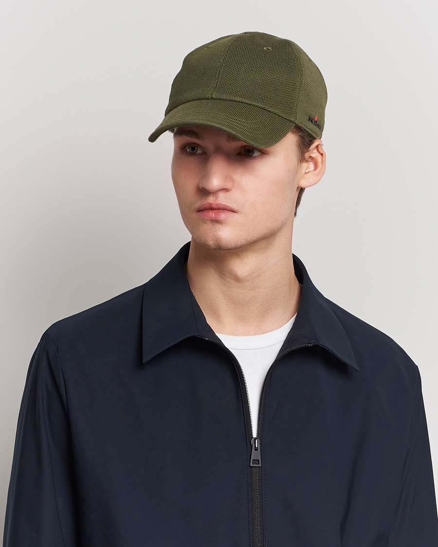 Herren | Kiton Baseball Cap Military Green | Kiton | Baseball Cap Military Green