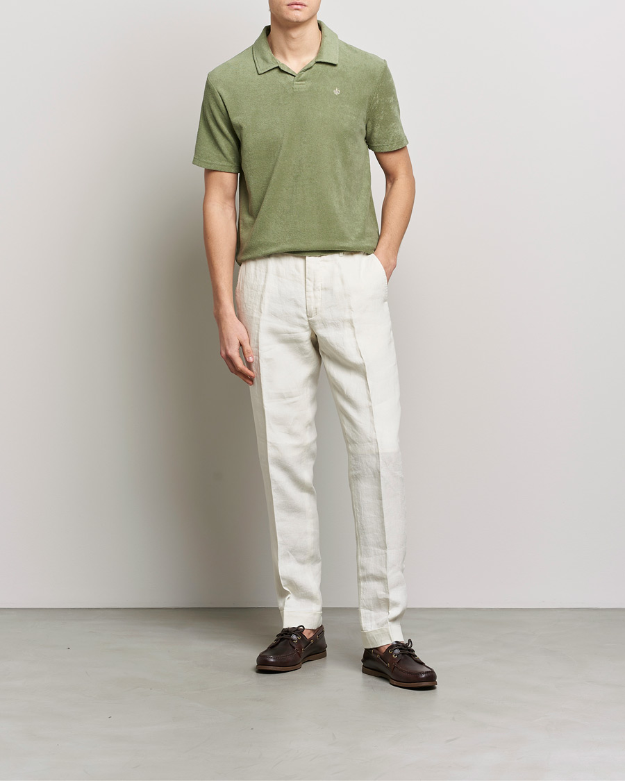 Herren | Poloshirts | Morris | Delon Terry Jersey Polo Olive