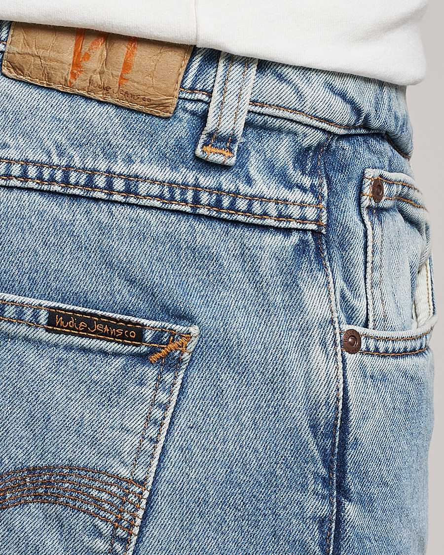 Herren | Jeans | Nudie Jeans | Lean Dean Jeans Cloud Blue