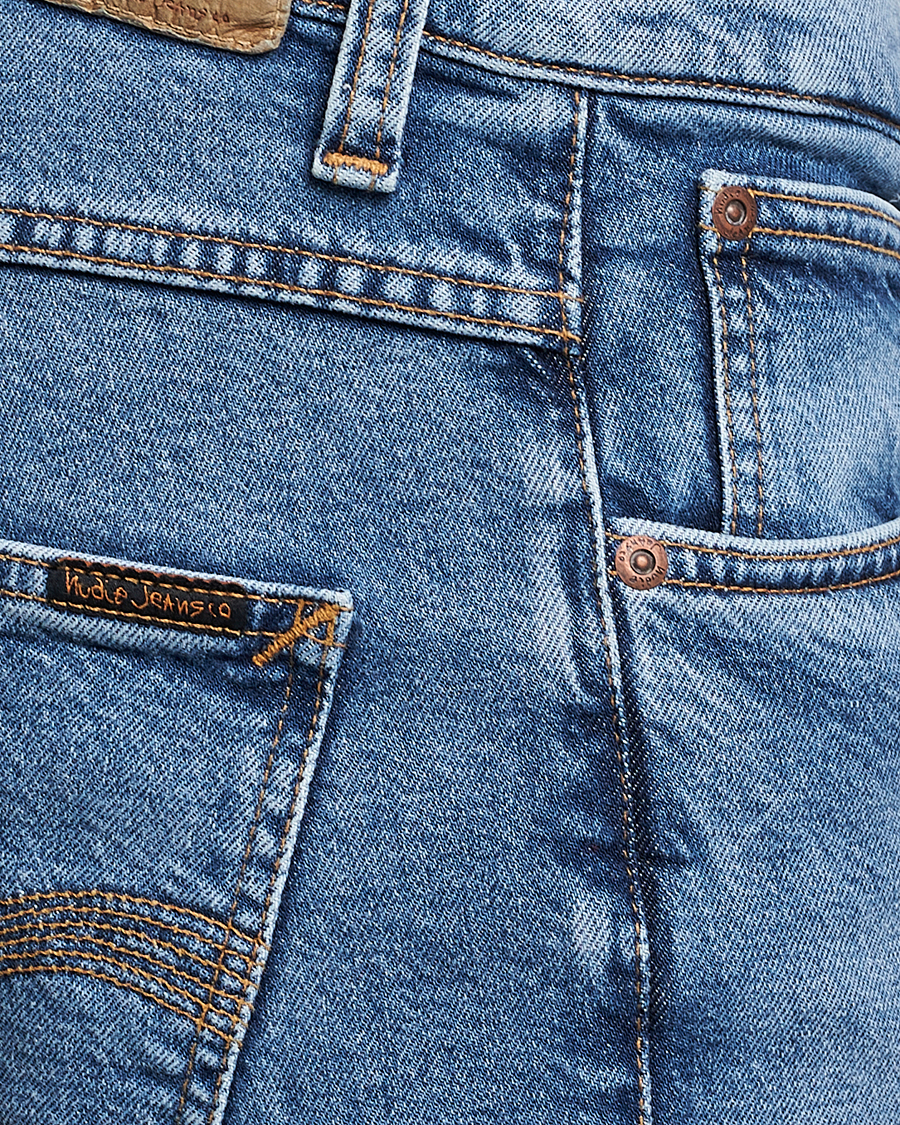 Herren | Jeans | Nudie Jeans | Grim Tim Jeans Worn Pale Blue