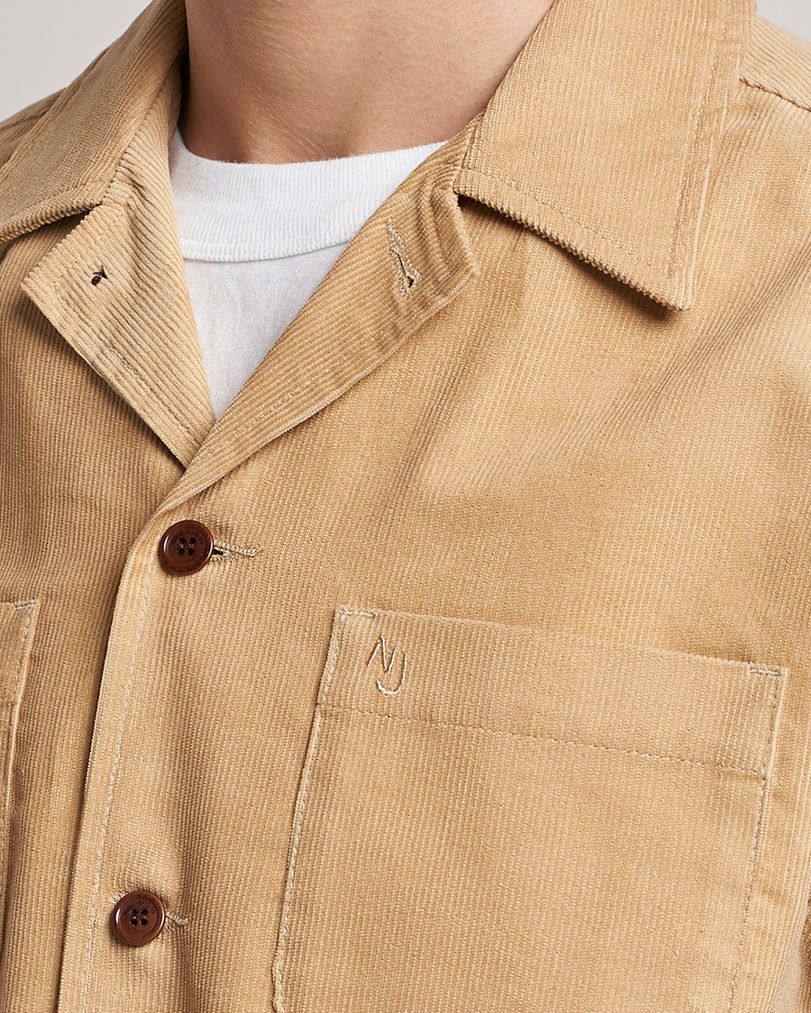 Herren | Hemden | Nudie Jeans | Vincent Cord Overshirt Faded Sun