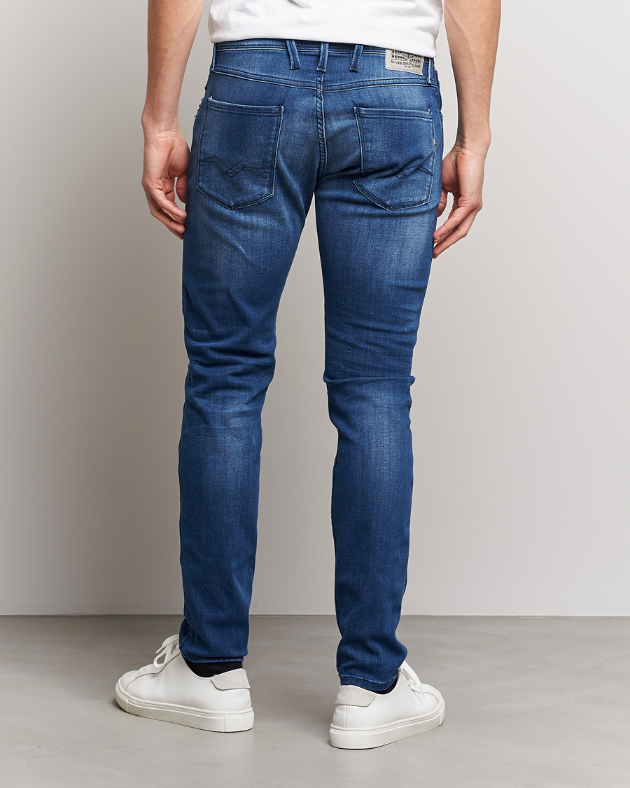 Herren | Jeans | Replay | Anbass Powerstretch Jeans Medium Blue