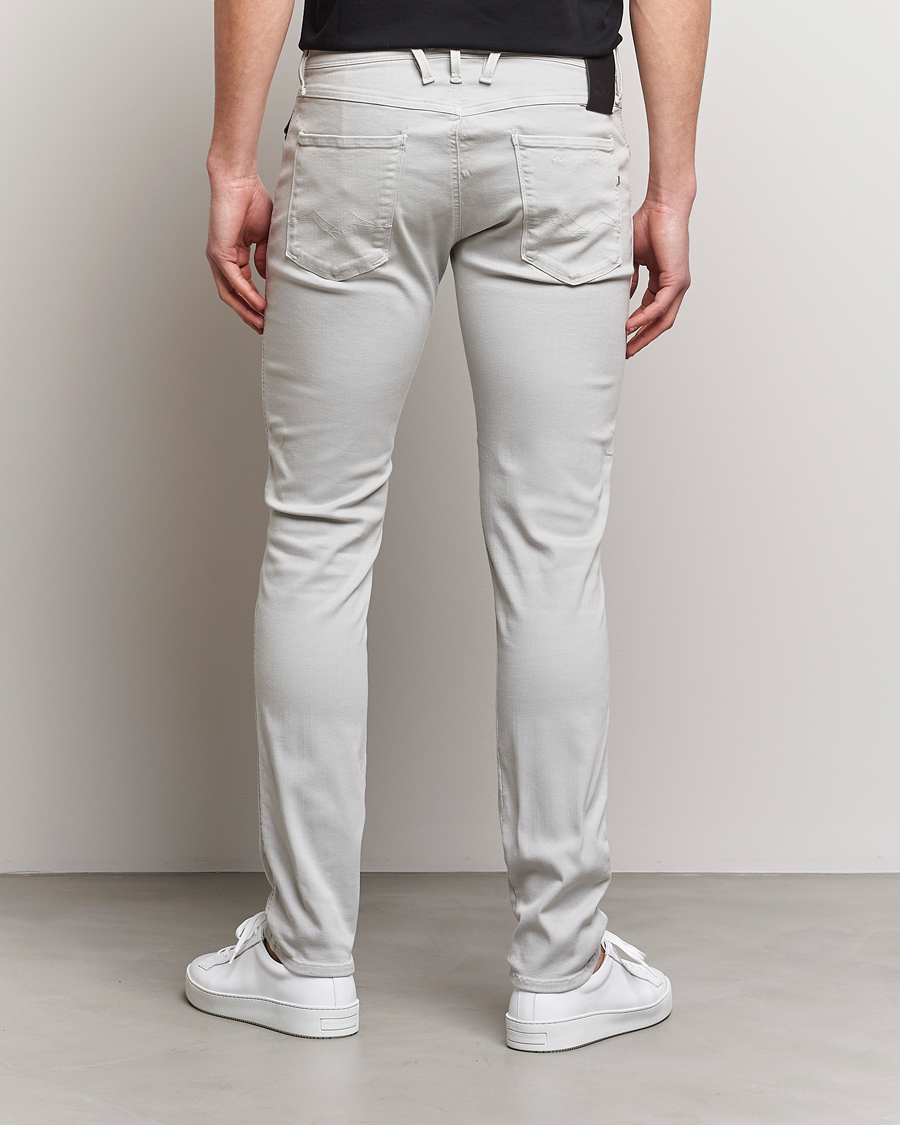 Herren | Hosen | Replay | Anbass Hyperflex X.Lite 5-Pocket Pants Chaulk Grey