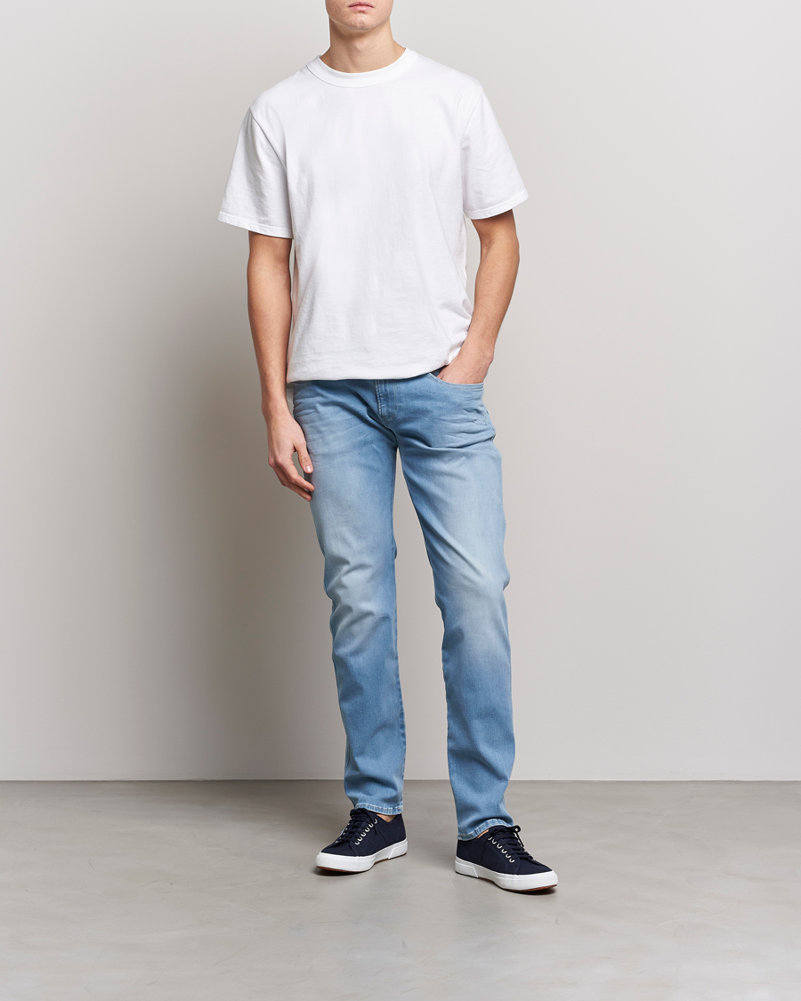 Herren | Jeans | Replay | Anbass Hyperflex Re-Used Jeans Light Blue