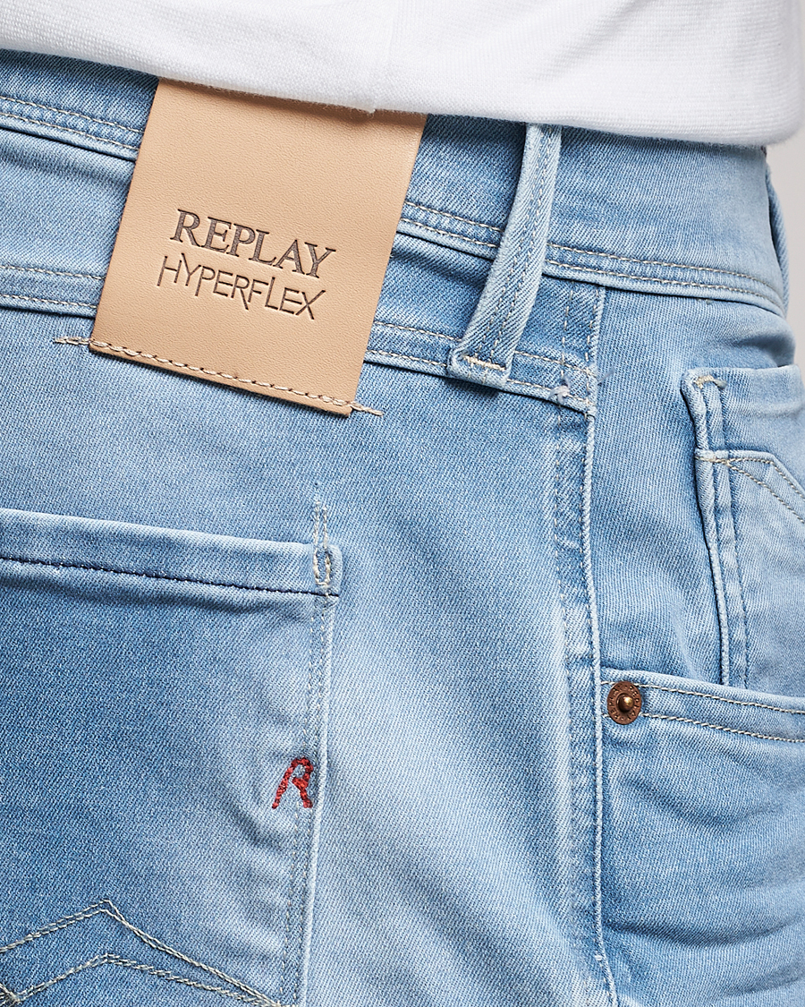 Herren | Jeans | Replay | Anbass Hyperflex Re-Used Jeans Light Blue