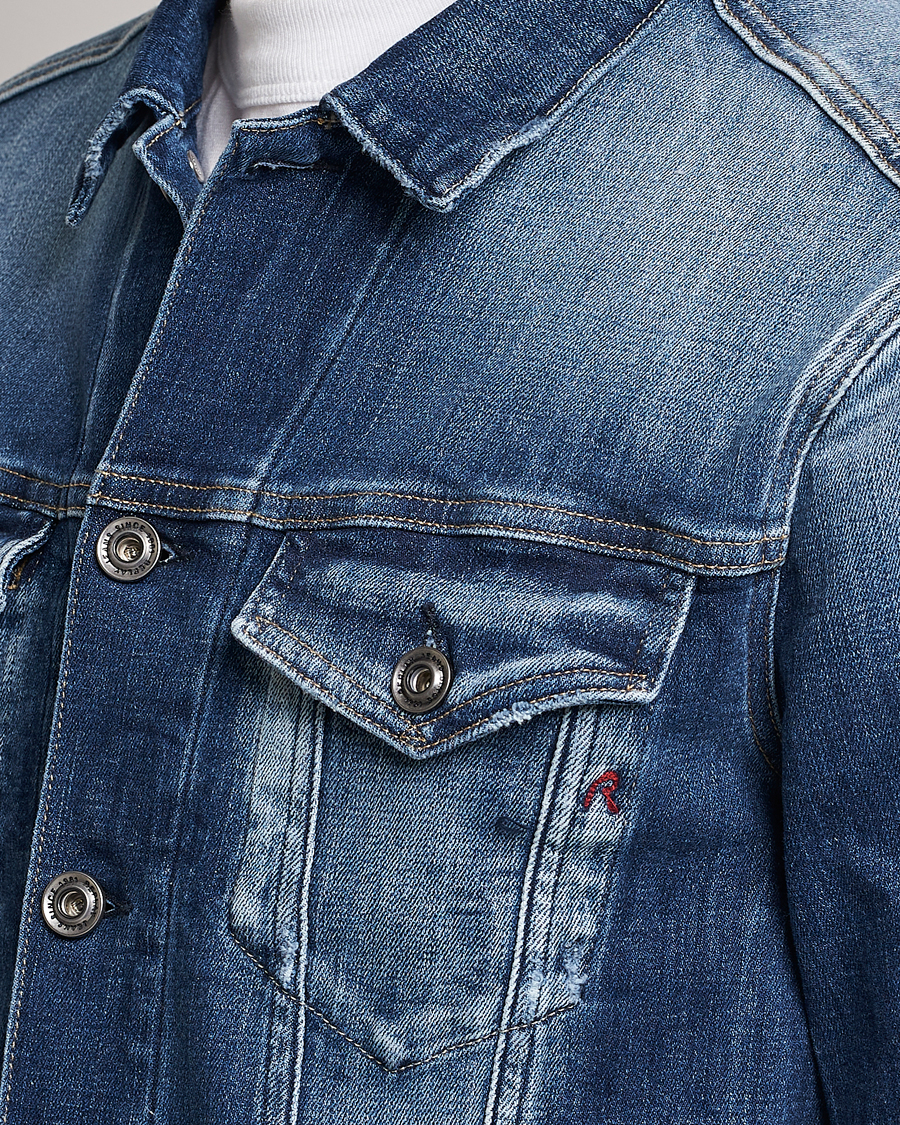 Herren | Jacken | Replay | Vintage 5 Year Wash Denim Jacket Medium Blue