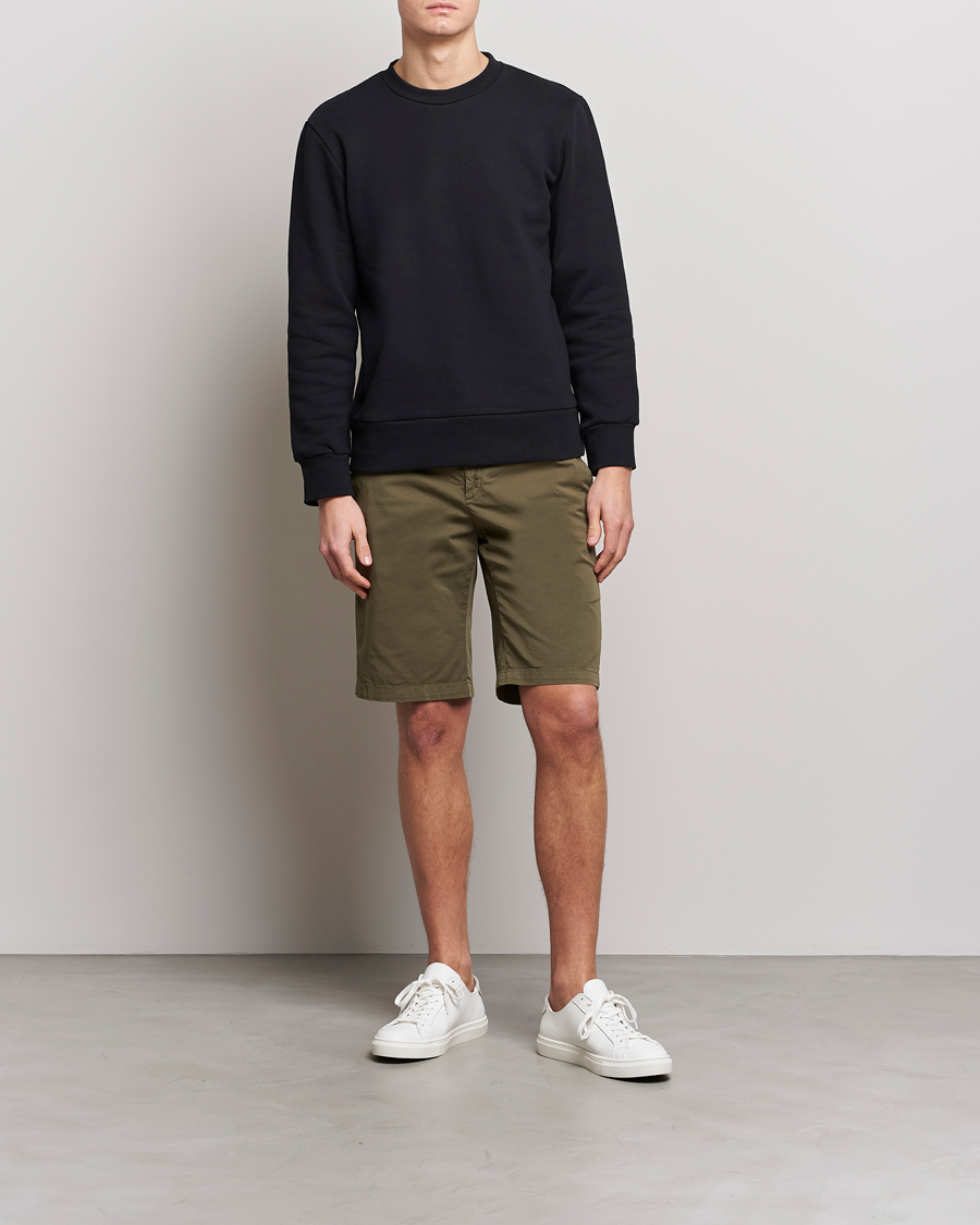 Herren | Shorts | Replay | Sartoriale Chino Shorts Olive Green