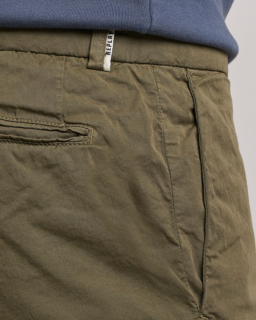 Herren | Hosen | Replay | Sartoriale Comfort Stretch Chinos Dark Green