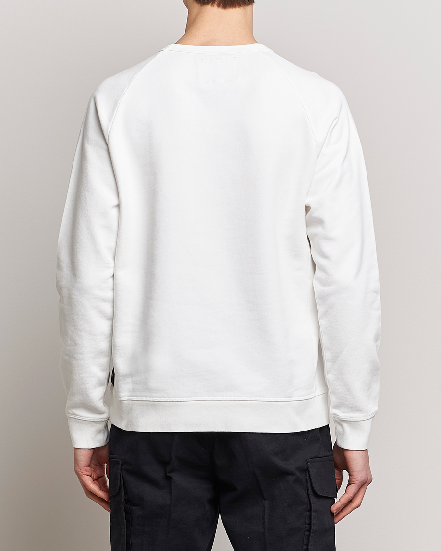 Herren | Pullover | Replay | Sartoriale Jersey Crew Neck Sweatshirt Chalk White