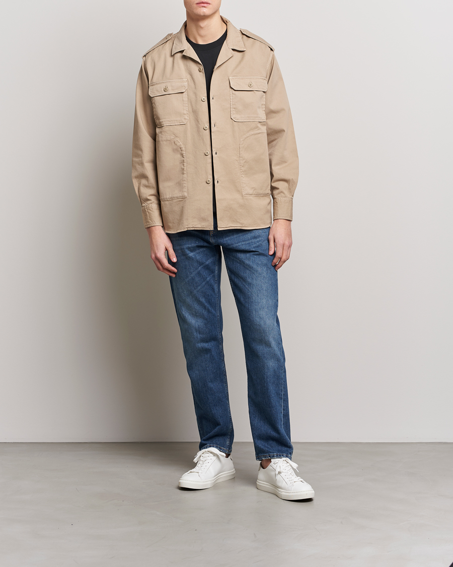 Herren | Hemden | Replay | Sartoriale Safari Overshirt Sand