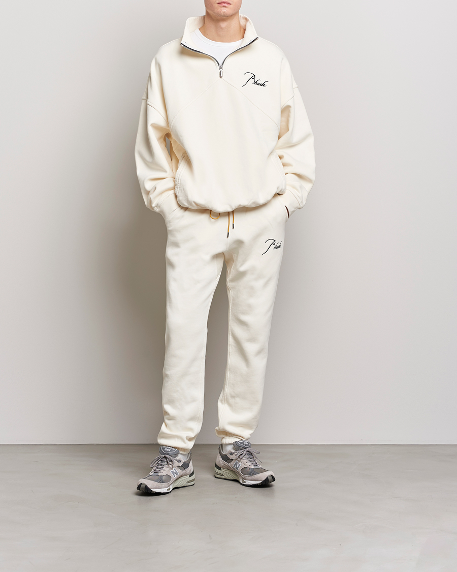 Herren | Pullover | Rhude | Quarter Zip Off White