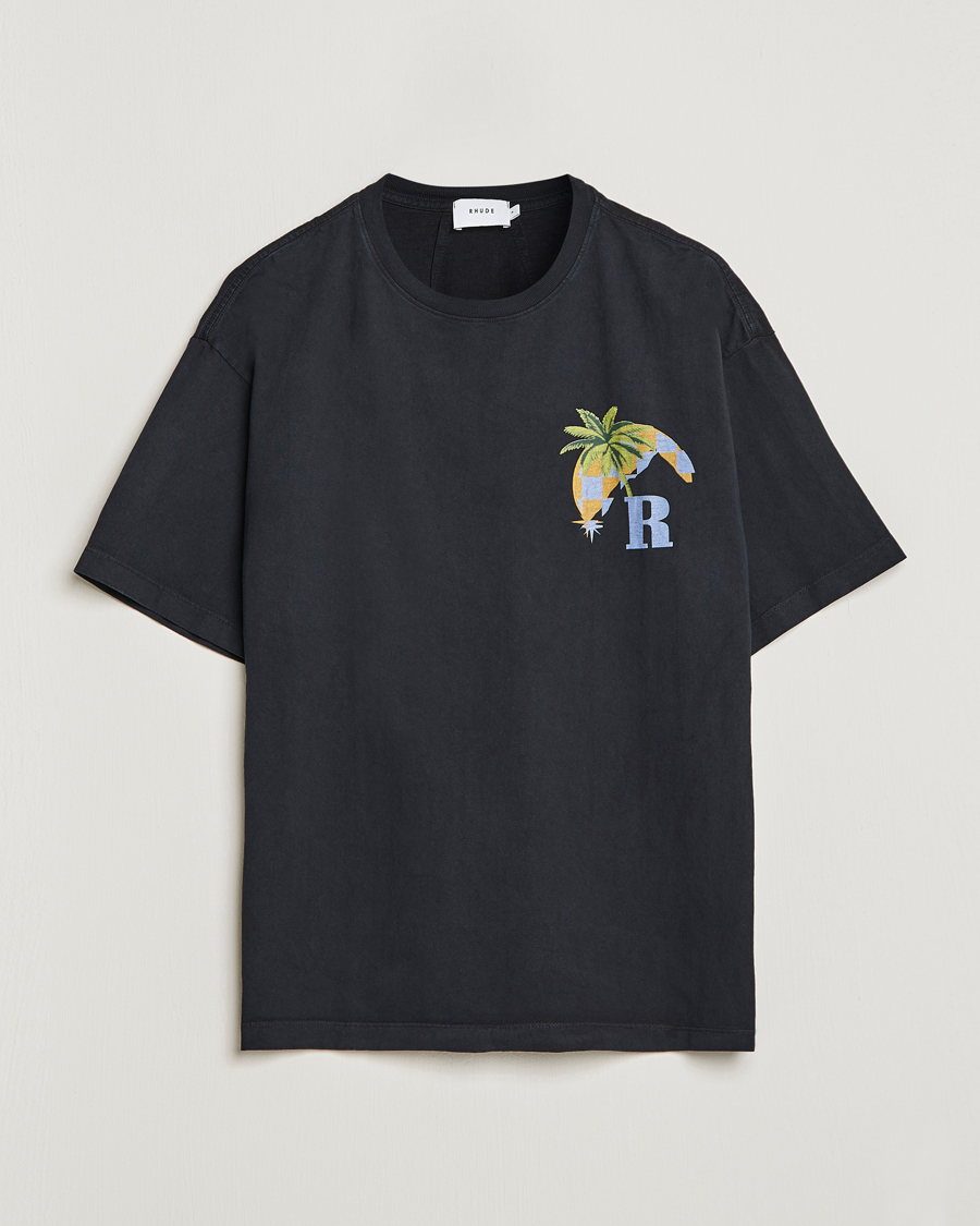 Herren | T-Shirts | Rhude | Moonlight Tropics T-Shirt Black