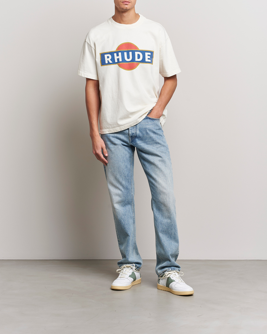 Herren | T-Shirts | Rhude | Vintage Racer T-Shirt White