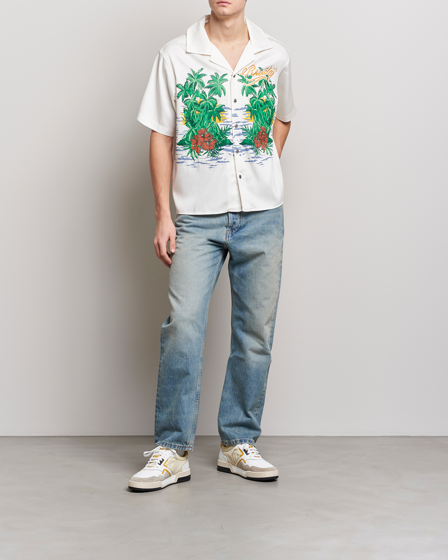 Herren | Hemden | Rhude | Palmas Snap Shirt Off White