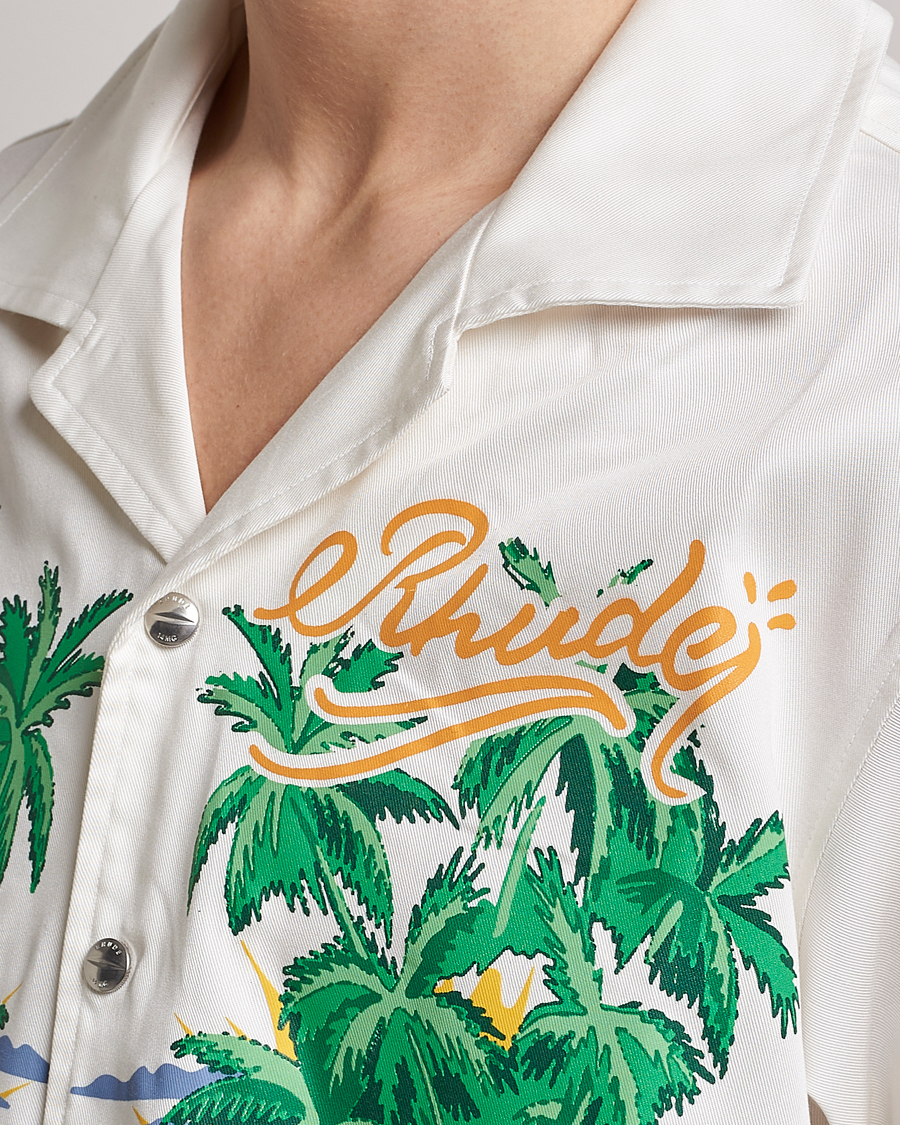 Herren | Hemden | Rhude | Palmas Snap Shirt Off White