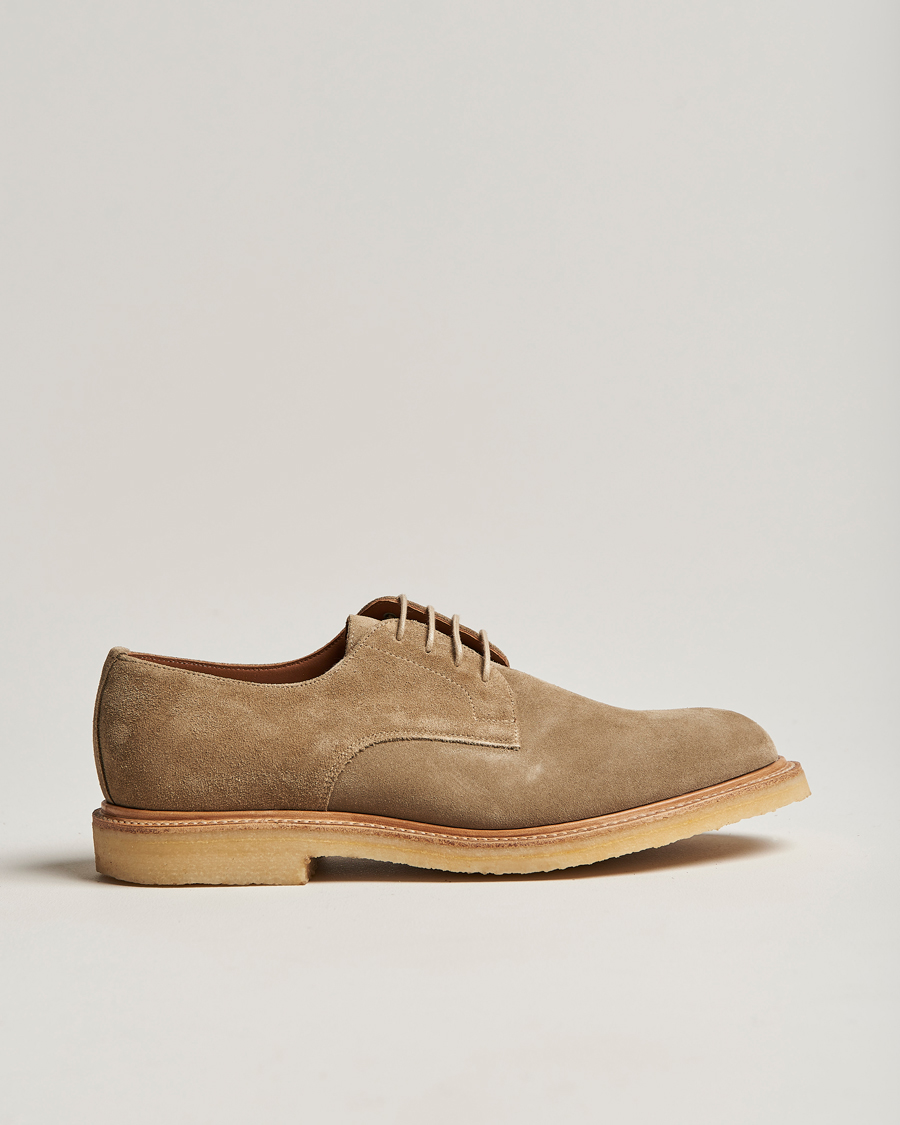 Herren | Sanders Archie Gibson Suede Derby Dirty Buck | Sanders | Archie Gibson Suede Derby Dirty Buck