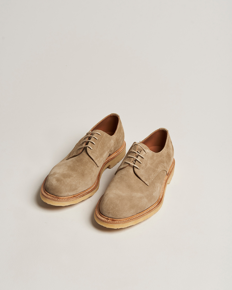 Herren | Sanders Archie Gibson Suede Derby Dirty Buck | Sanders | Archie Gibson Suede Derby Dirty Buck