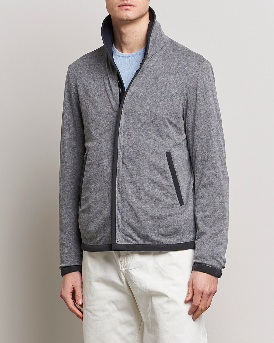 Herren | Jacken | SEASE | Reversible Stretch Nylon Jacket Navy