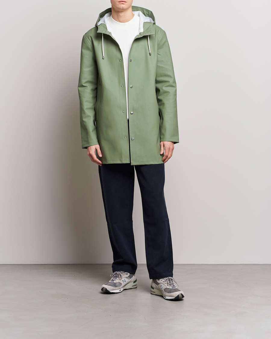 Herren | Jacken | Stutterheim | Stockholm Raincoat Alfa Green