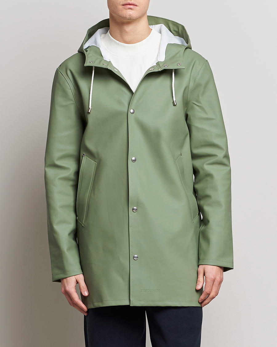 Herren | Jacken | Stutterheim | Stockholm Raincoat Alfa Green