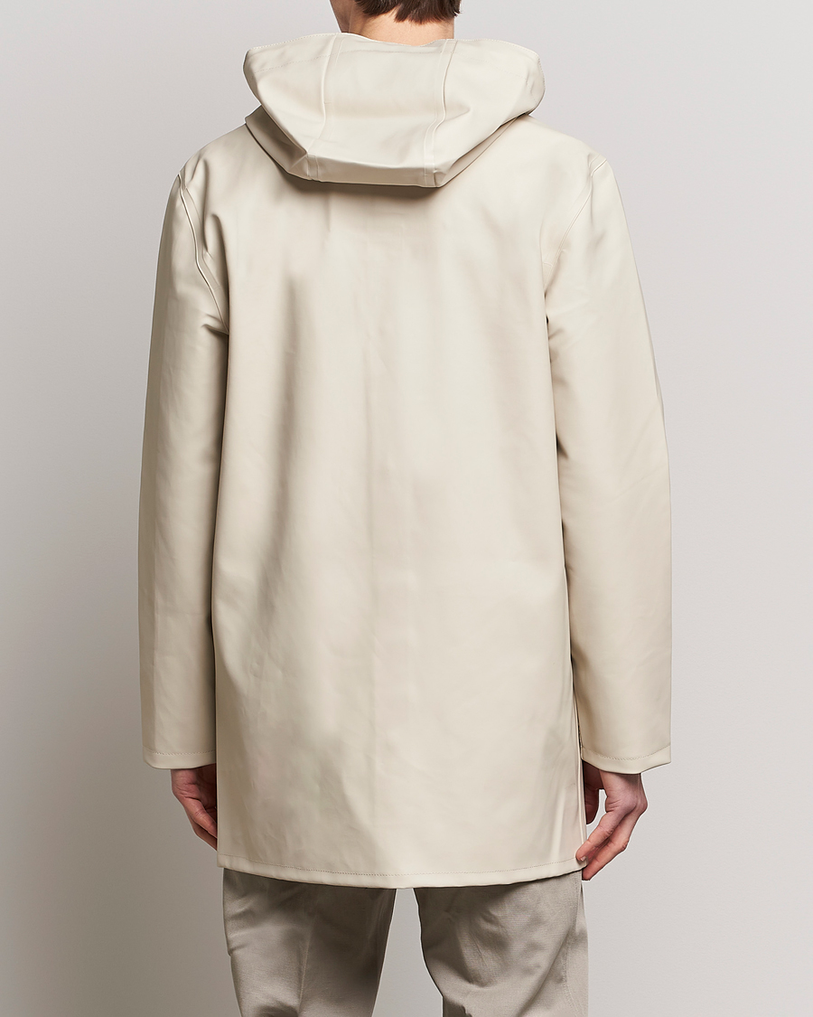 Herren | Jacken | Stutterheim | Stockholm Raincoat Oyster Grey
