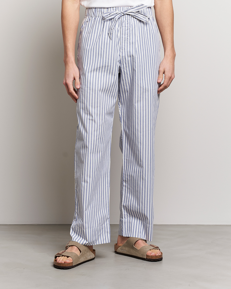 Herren | New Nordics | Tekla | Poplin Pyjama Pants Skagen Stripes
