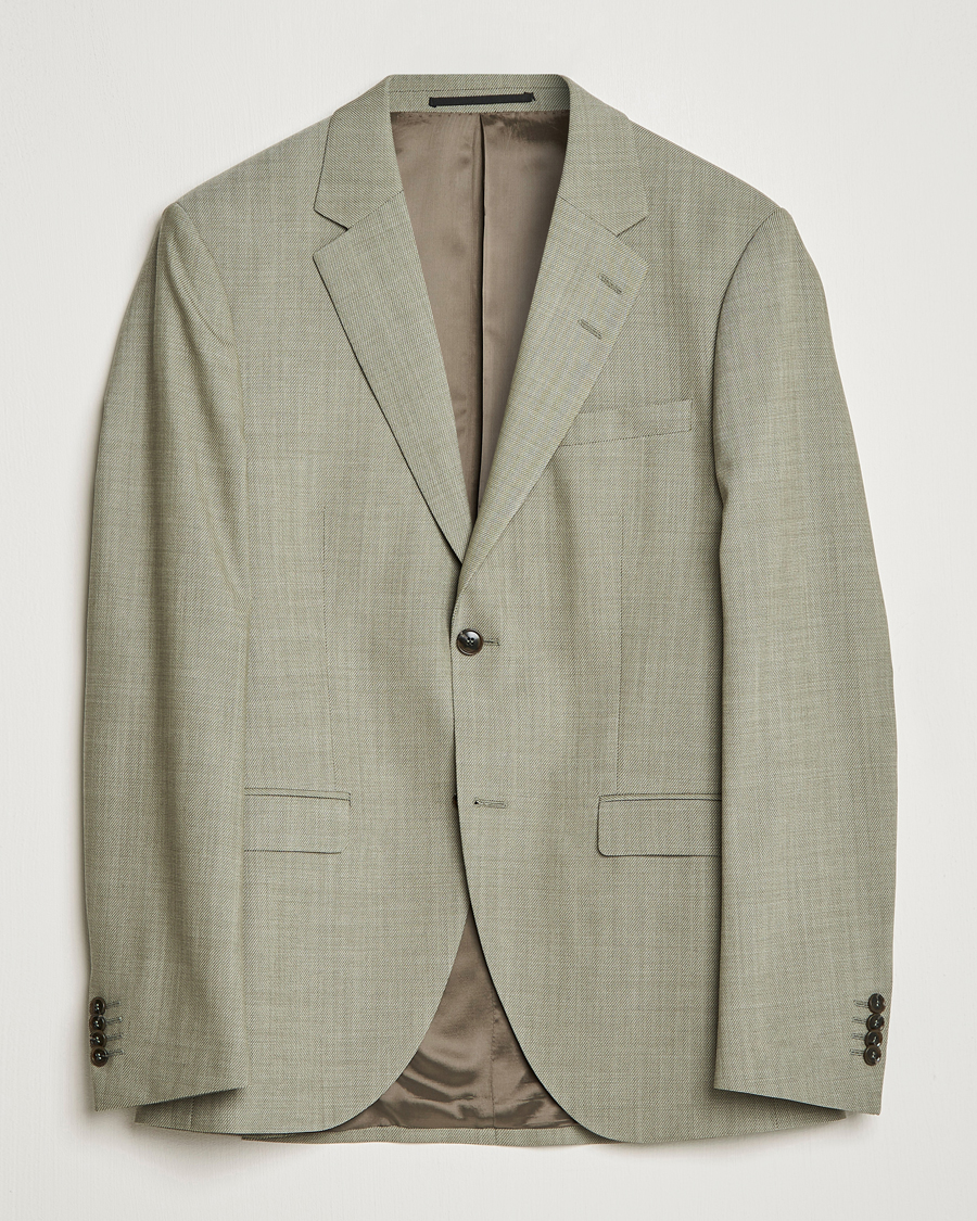 Herren | Sakkos | Tiger of Sweden | Jamonte Wool Blazer Uniform Green
