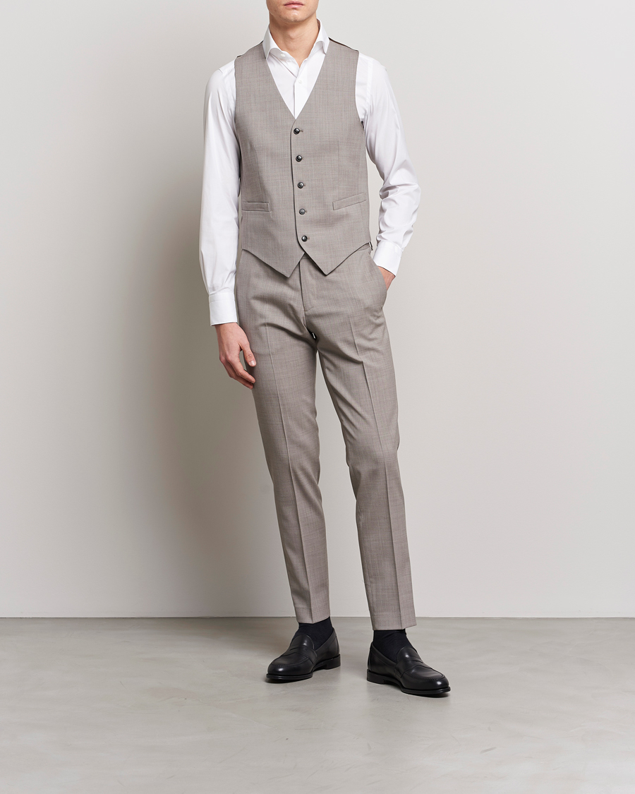 Herren | Sakkos | Tiger of Sweden | Wade Wool Waistcoat Irish Cream