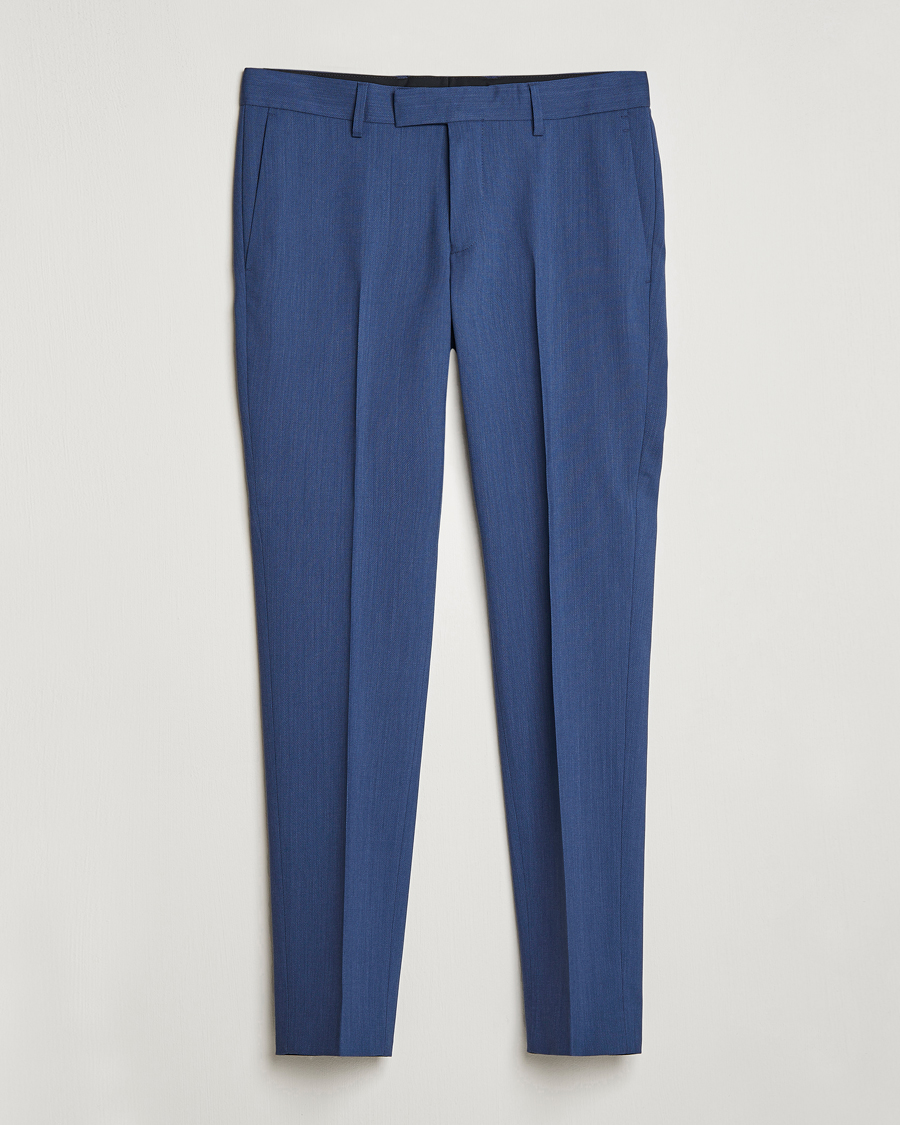 Herren | Hosen | Tiger of Sweden | Tordon Wool Trousers Garage Blue