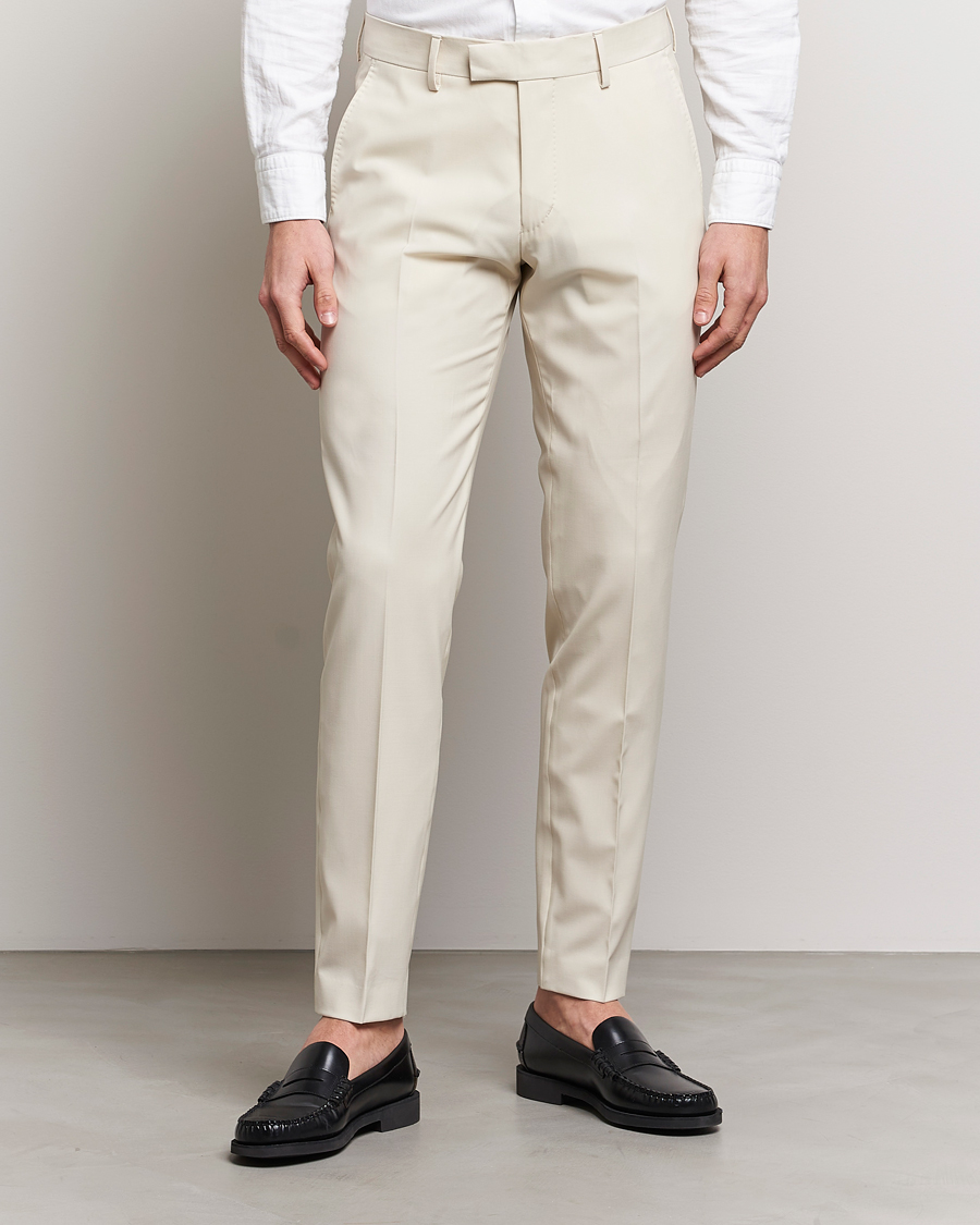 Herren | Hosen | Tiger of Sweden | Tenuta Wool Trousers Light Ivory