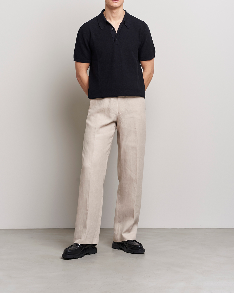 Herren | Hosen | Tiger of Sweden | Tayson Linen Trousers Cream Sand