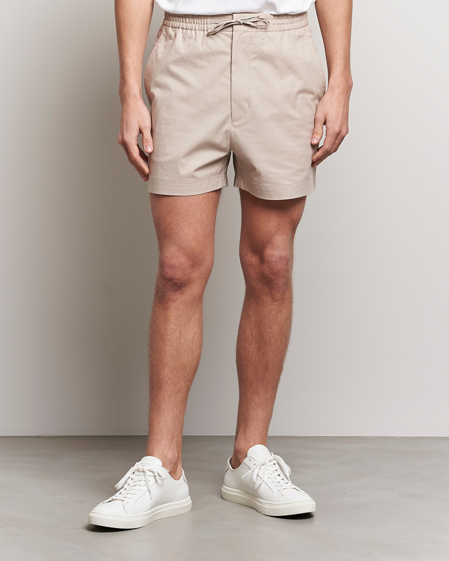 Herren | Shorts | Tiger of Sweden | Birch Linen Shorts Cream Sand