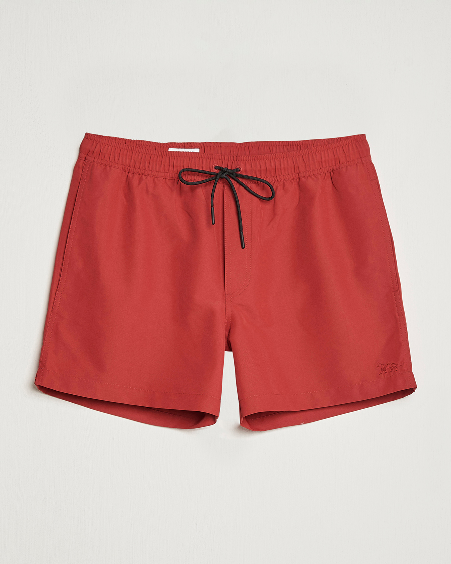 Herren | Badehosen | Tiger of Sweden | Sjo Swim Shorts Dark Raspberry