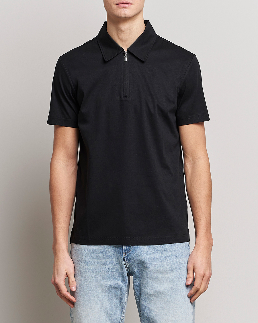 Herren | Hemden | Tiger of Sweden | Laron Mercerized Cotton Shirt Black