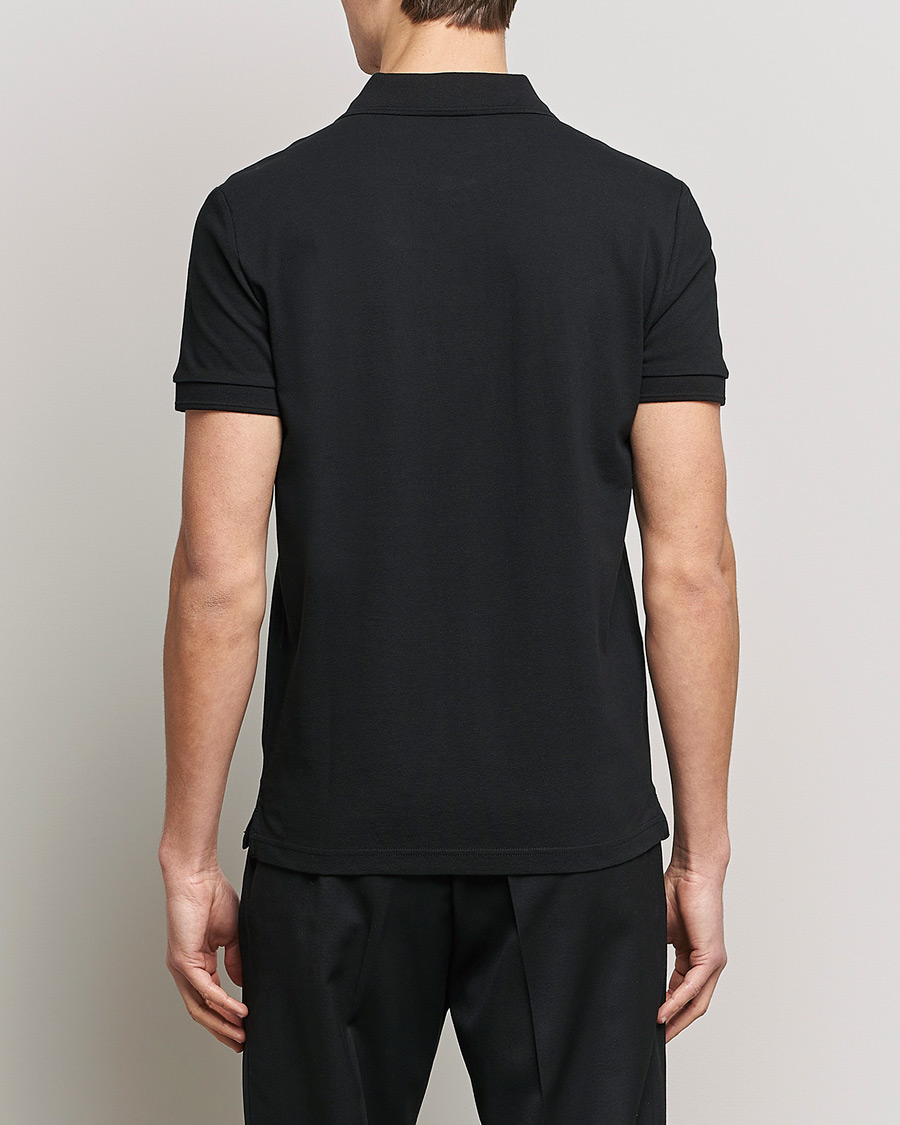 Herren | Poloshirts | Tiger of Sweden | Diaros Cotton Pique Black