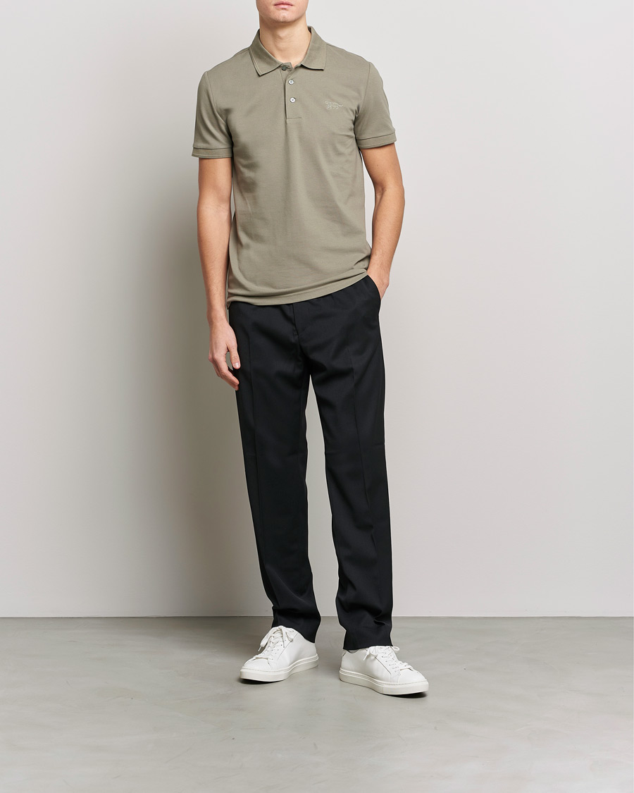 Herren | Poloshirts | Tiger of Sweden | Diaros Cotton Pique Light Khaki