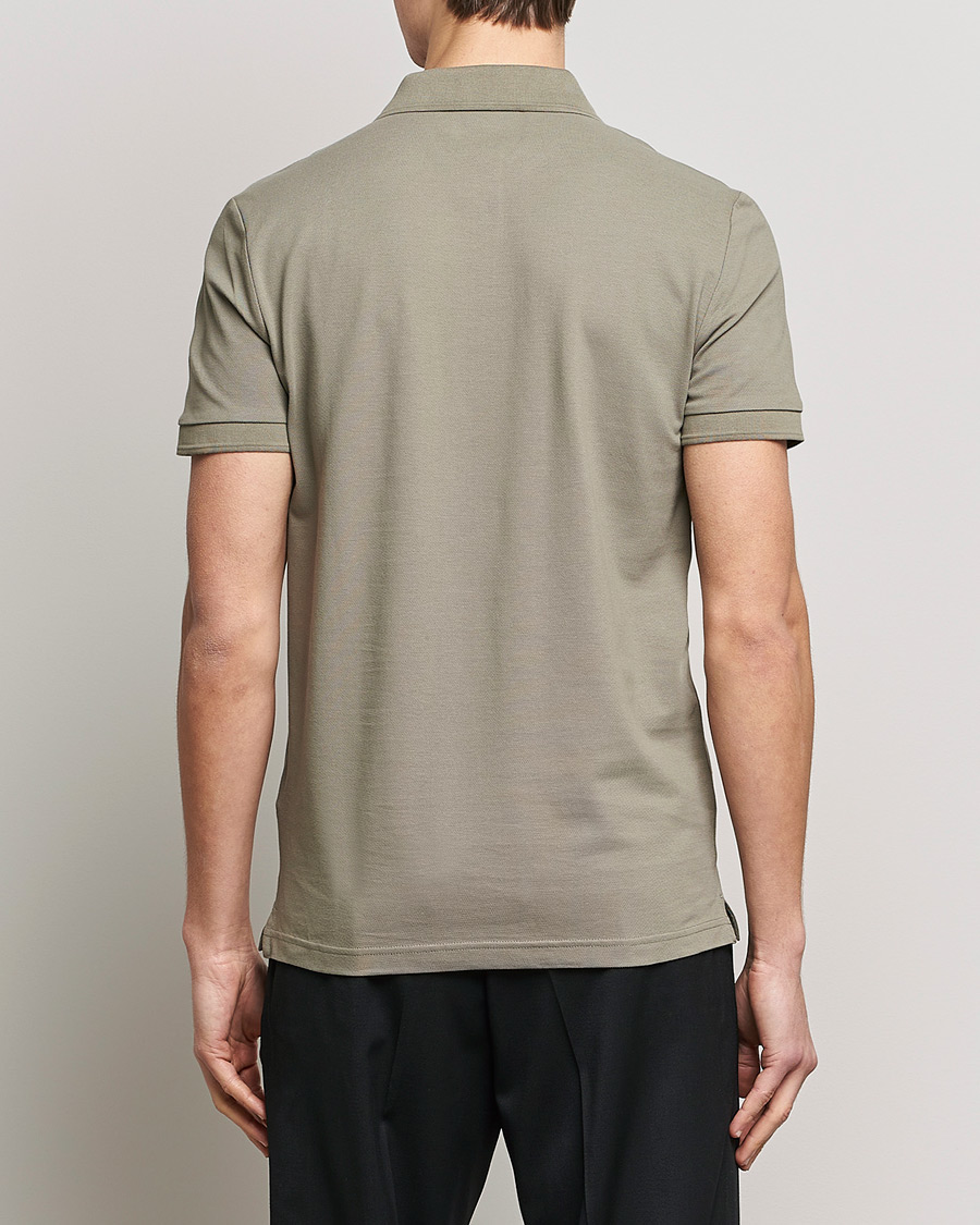 Herren | Poloshirts | Tiger of Sweden | Diaros Cotton Pique Light Khaki