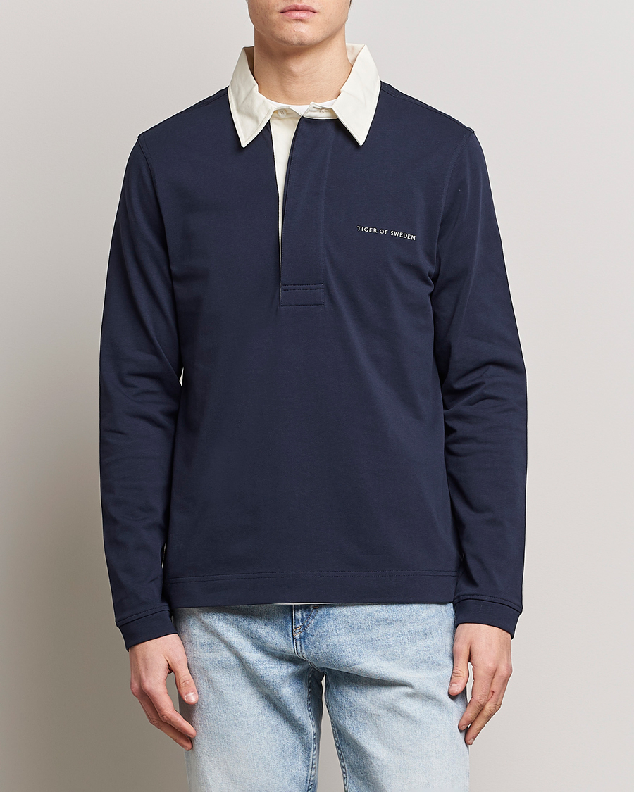 Herren | Pullover | Tiger of Sweden | Prior Rugger Light Ink