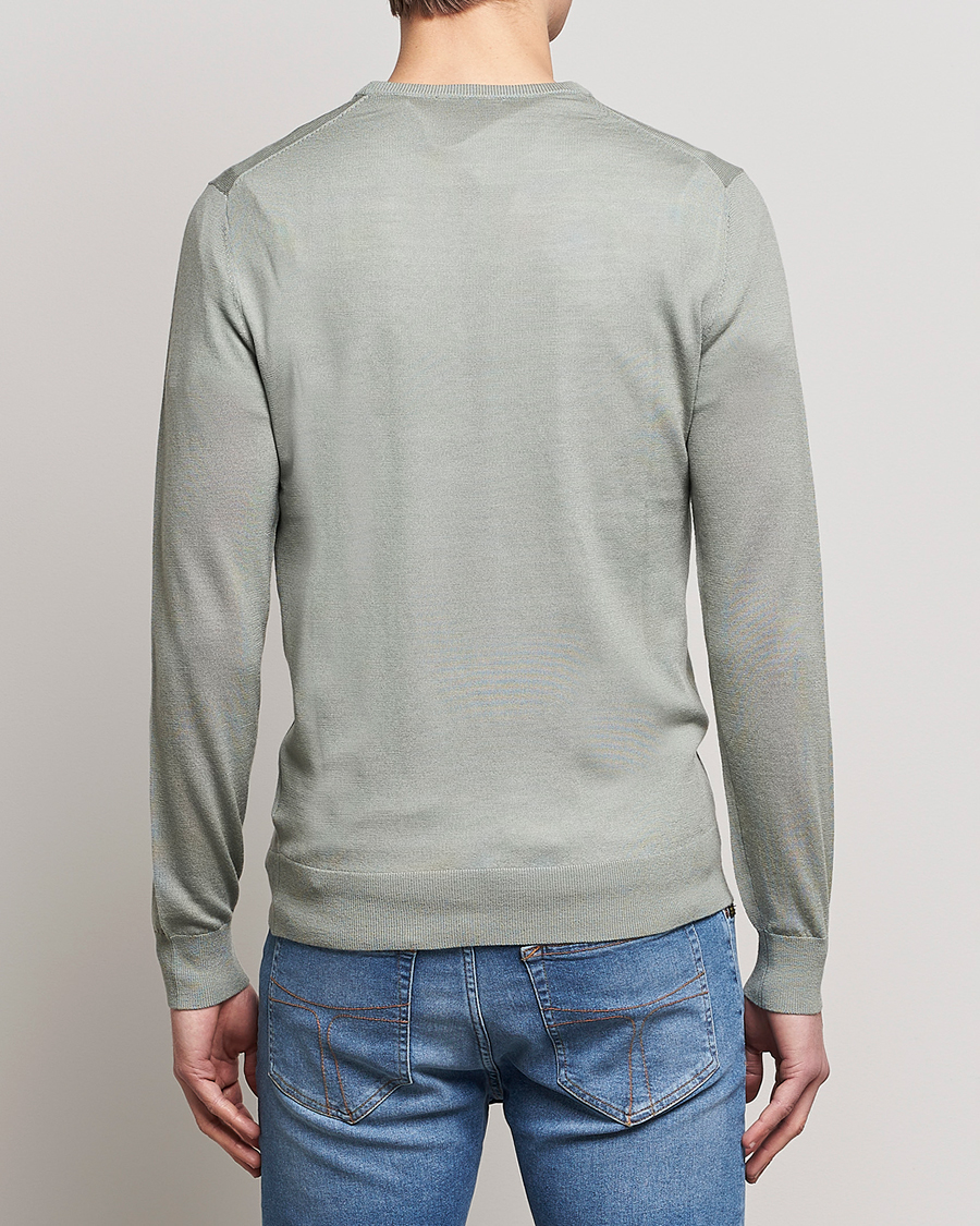 Herren | Pullover | Tiger of Sweden | Nichols Extra Fine Merino Crew Neck  Shadow
