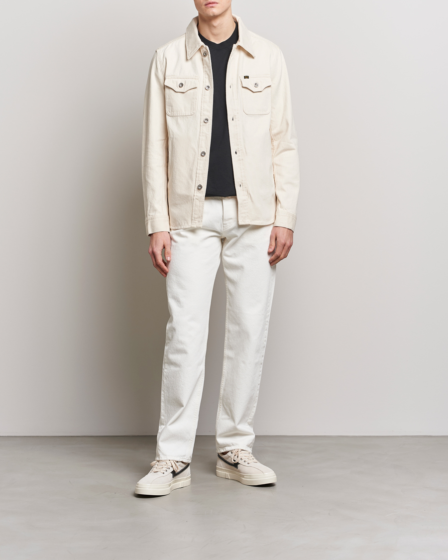 Herren | Jacken | Tiger of Sweden | Get Denim Jacket Ecru denim