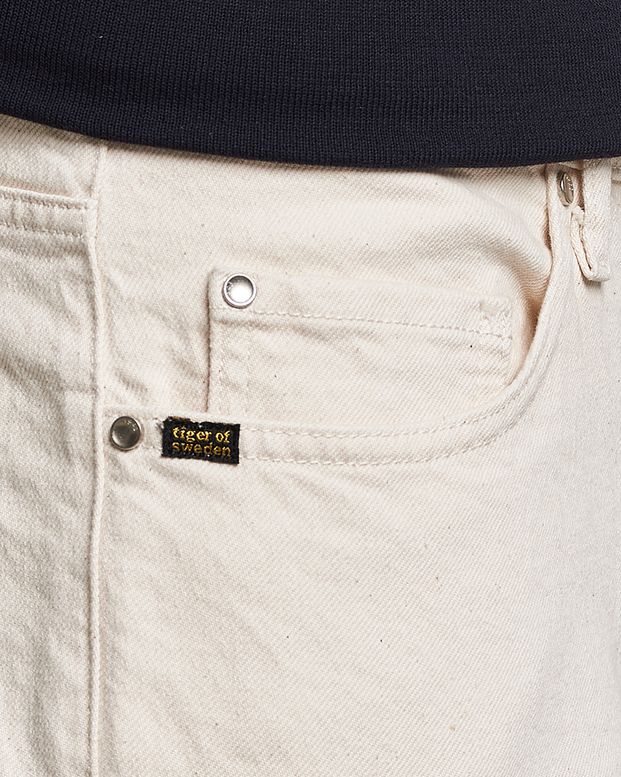 Herren | Jeans | Tiger of Sweden | Pistolero Jeans Ecru denim