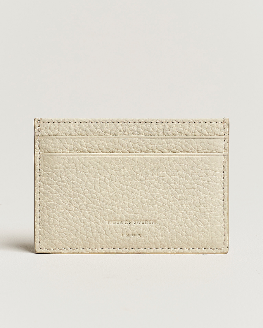 Herren | Tiger of Sweden Wharf Card Holder Light Ivory | Tiger of Sweden | Wharf Card Holder Light Ivory