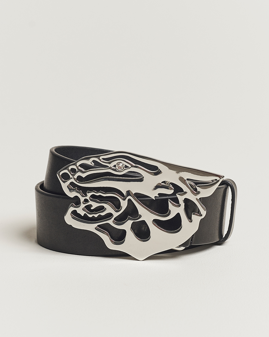 Herren | Tiger of Sweden Phoenix Cow Leather Belt Black | Tiger of Sweden | Phoenix Cow Leather Belt Black