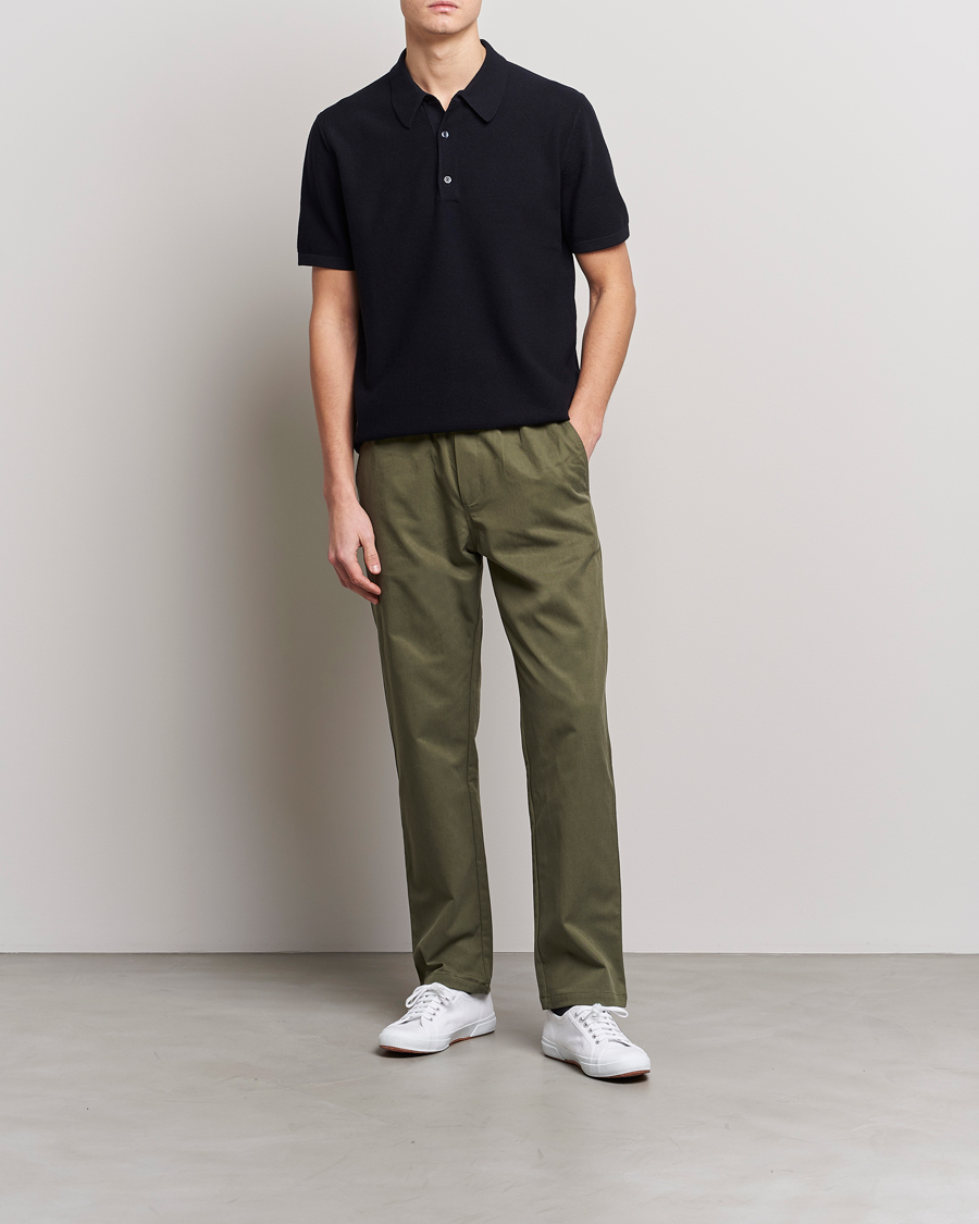 Herren | Pullover | Tiger of Sweden | Jenkim Knitted Pique Dark Ink