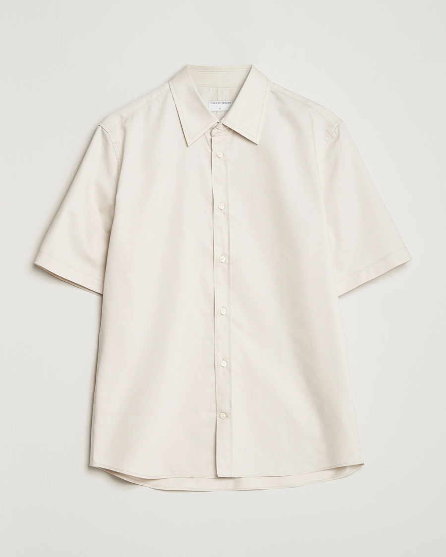 Herren | Hemden | Tiger of Sweden | Enree Lyocell Shirt Light Ivory